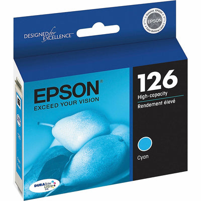 Epson DURABrite 126 Original Inkjet Ink Cartridge - Cyan -, EPST126220-S