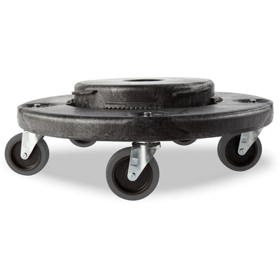 Rubbermaid Commercial Brute Quiet Dolly, Black, RCP264043BLA