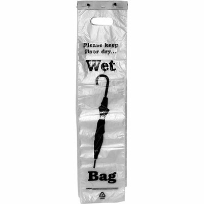 Tatco Wet Umbrella Bags, Black, 1 Carton, TCO57010