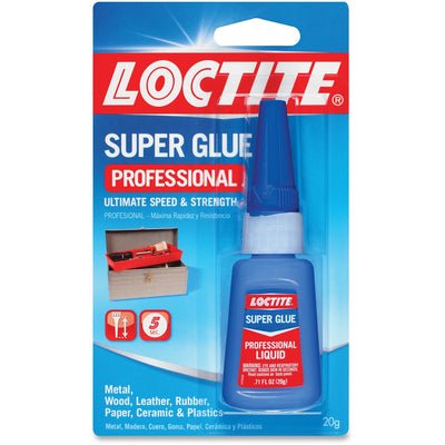 Henkel Loctite Professional Liquid Super Glue, Clear, 4EA/CT — view 1