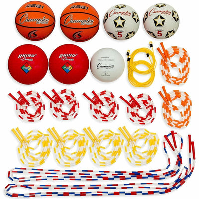 Champion Sports Variety Playground Set, Assorted, 1 Set, CSIUPGSET2