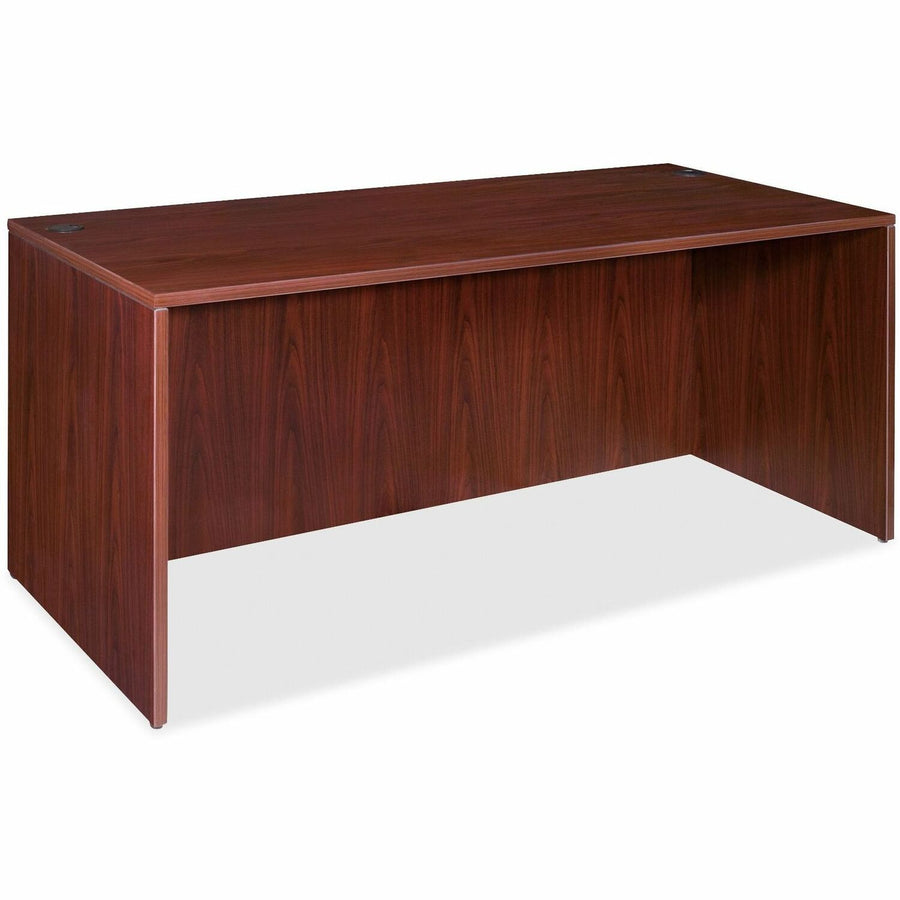 Lorell Essentials Series Rectangular Desk Shell, Adjustable Feet, LLR69373