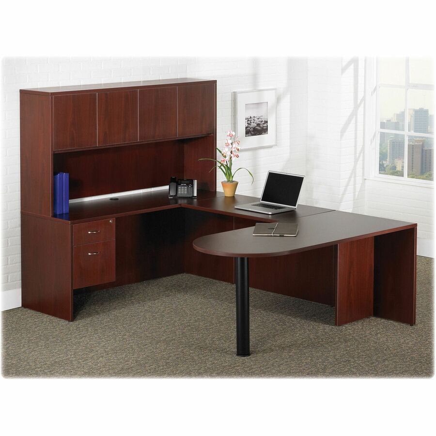 Lorell Essentials Series Box/File Hanging File Cabinet, Adjustable Feet, LLR69398