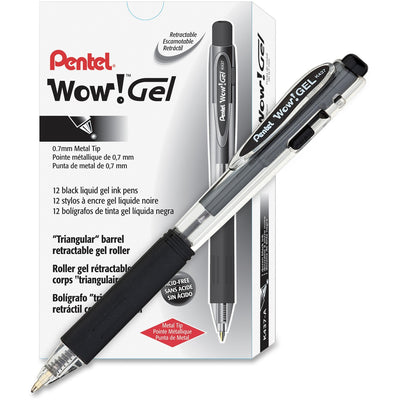 Pentel Wow! Gel Pens, 1 Dozen, PENK437A