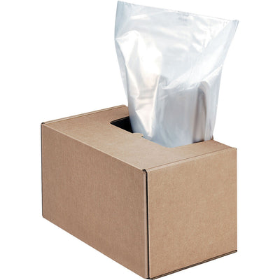 Fellowes Fortishred/High Security Shredder Waste Bags, Clear, 1 Carton, FEL3604101