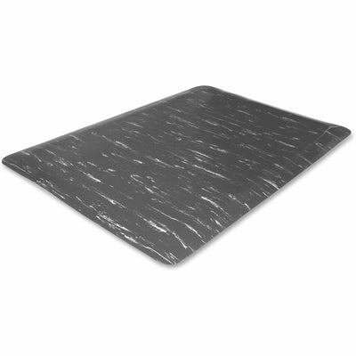 Genuine Joe Marble Top Anti-fatigue Floor Mats, Gray Marble, GJO58840