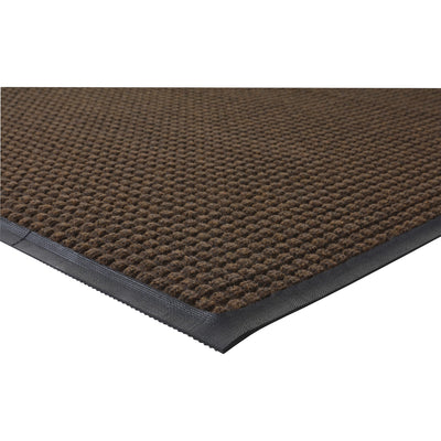 Genuine Joe Waterguard Wiper Scraper Floor Mats, Brown, GJO58843