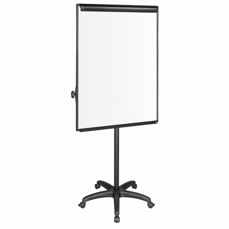 MasterVision Basic Mobile Presentation Easel, 29.5" x 74.5", Marker Tray, BVCEA4800055