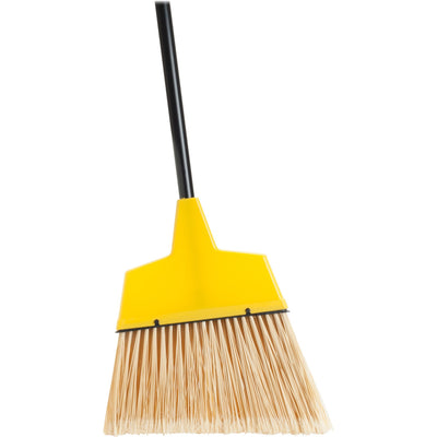 Genuine Joe Angle Broom, Yellow, GJO09570