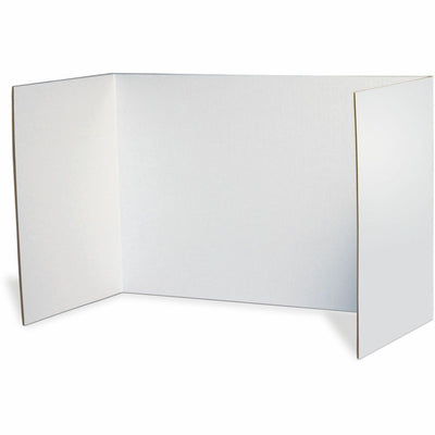 Dixon Ticonderoga Pacon Privacy Boards, White, 4 / Pack, PAC3782