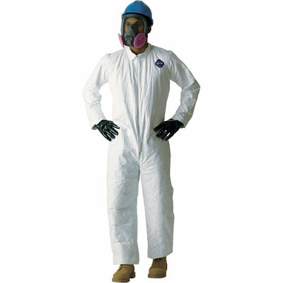 DuPont TY120 Tyvek Coveralls, White, 25 / Carton, DUP120SWHXXL00