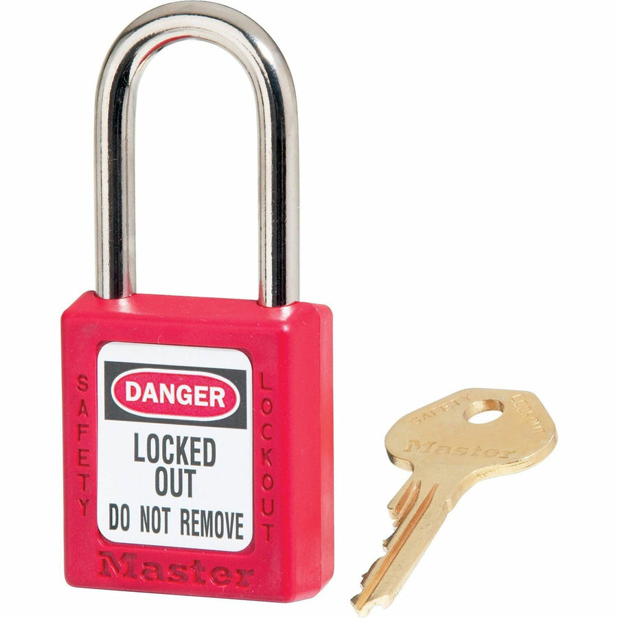 Master Lock Danger Red Safety Padlock, MLK410RED