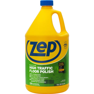 Zep High-Traffic Floor Finish, Green, ZPEZUHTFF128