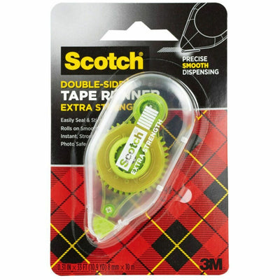 Scotch Double-Sided Tape Runner, Clear, Acid-free, 1 / Pack, MMM6055BNS
