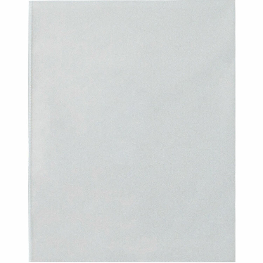 Business Source Full Sheet Top Load Poly Sheet Protectors, Clear, 8 1/2" Width x 11" Length, 1 Box — view 1
