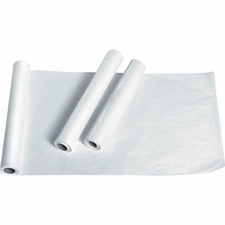 Medline Deluxe Smooth Heavyweight Exam Table Paper, White, 12 / Carton, MIINON24322