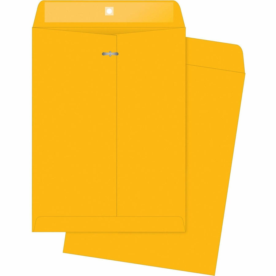 Business Source Kraft Envelopes, Brown Kraft, 100 / Box — view 1