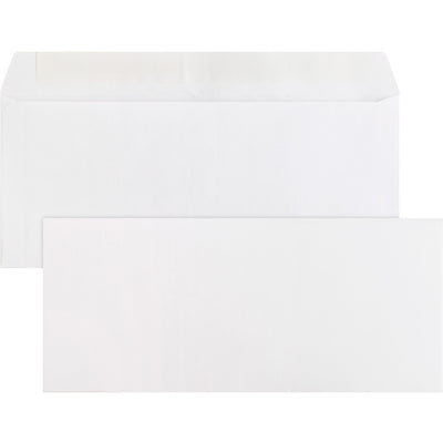 Business Source Envelopes, White, 500 / Box, BSN04646