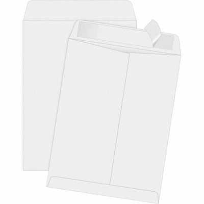 Quality Park 11-1/2 x 14-1/2 Catalog Envelopes with Self-Seal Closure, White, 100 / Box, QUA44834