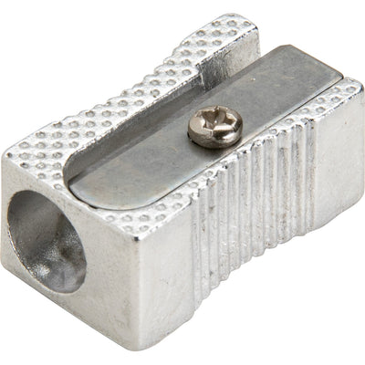 Integra Aluminum Pocket Pencil Sharpener, Silver, ITA42852