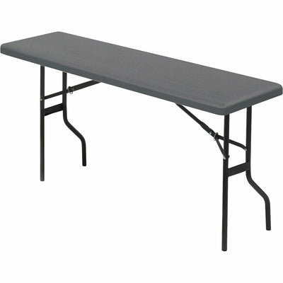 Iceberg IndestrucTable TOO 1200 Series Foldlng Table, Gray, ICE65367