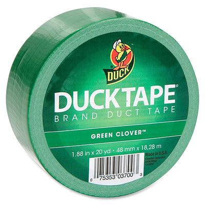 Duck Brand Brand Color Duct Tape, Duck Tape, Green, 1.88", 20 yd, 1 Roll, DUC1304968RL