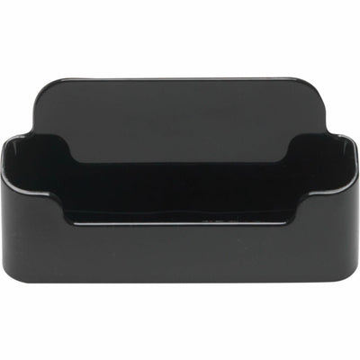 Deflecto Single Business Card Holder, Black, DEF90104