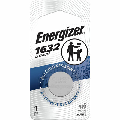 Energizer 1632 Lithium Coin Battery, EVEECR1632BP