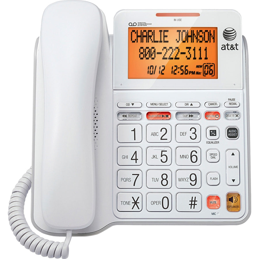 VTech AT&T Standard Phone - White, /BX 2BX/CT — view 1