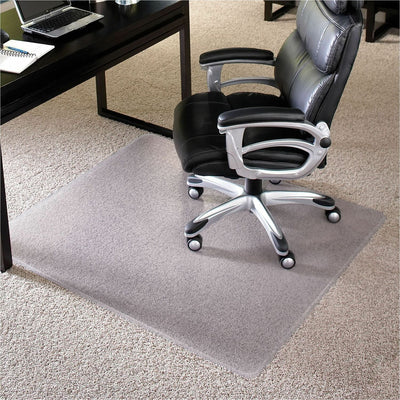 ES ROBBINS EverLife Rectangular Chair Mat, Clear, ESR124377