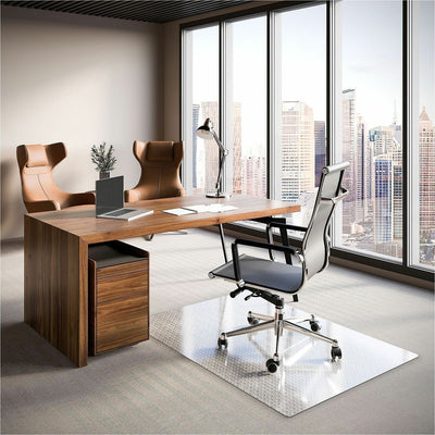 ES ROBBINS EverLife Rectangular Chair Mat, Clear, ESR120321