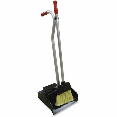 Unger Ergo Dustpan/Broom Combo, Red, UNGEDPBR