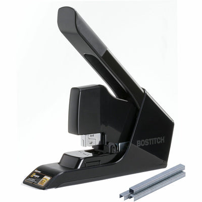 Amax Bostitch EZ Squeeze Antimicrobial Heavy Duty Stapler, Black, BOSB8130