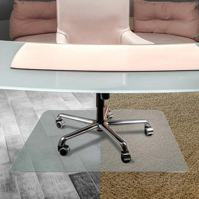 Floortex Cleartex Unomat Anti-Slip Rectangular Chair Mat Hard Floors and Carpet Tiles, FLR1215020ERA