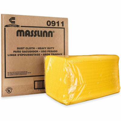 Chicopee Masslinn Heavy Duty Dust Cloth, Yellow, 2 / Carton, CHI0911