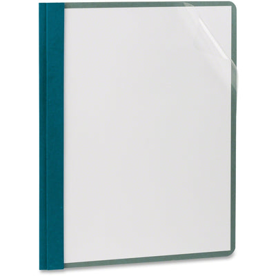 TOPS EarthWise Letter Recycled Report Cover, Blue, 8 1/2" Width x 11" Length, 25 / Box — view 1