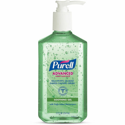 Gojo PURELL Hand Sanitizer Gel, Clear, GOJ363912