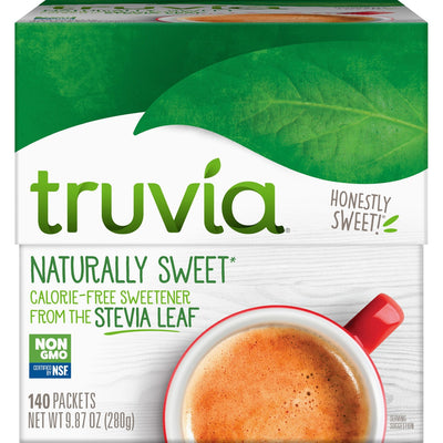 Cargill Truvia Kosher Certified Sweetener Packets, 140 / Box, TRU8857