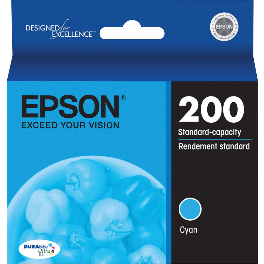 Epson DURABrite Ultra 200 Ink Cartridge, Lightfastness, EPST200220-S