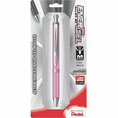 Pentel EnerGel EnerGel Alloy Retractable Gel Pens, 1 Pack, PENBL407PBPA