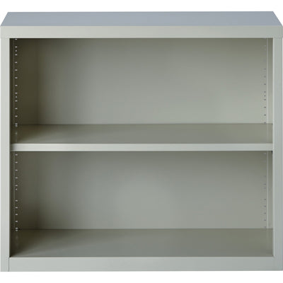 Lorell Fortress Series Bookcase, Light Gray, LLR41280