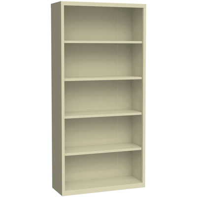 Lorell Fortress Series Bookcase, Putty, LLR41290