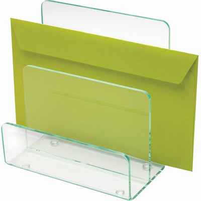 Lorell Mini File Sorter, Green, LLR80659