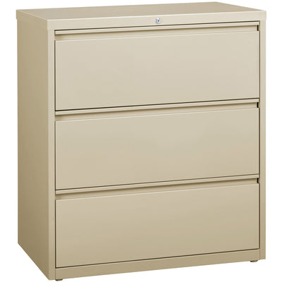 Lorell Fortress Series Lateral File, Putty, LLR88027