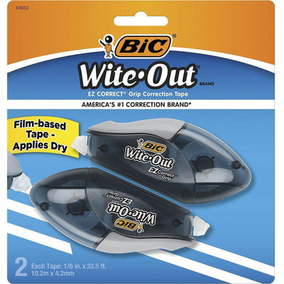 BIC Wite-Out EZ CORRECT Grip Correction Tape, White, 1 Pack — view 1