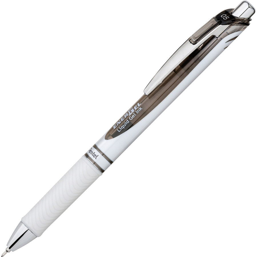 EnerGel Pearl Liquid Gel Pen, Black, Visible Ink Supply, PENBLN75PWA