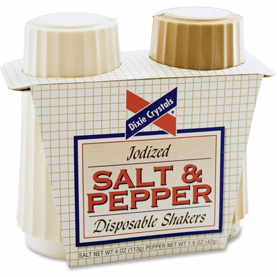 Hormel Foods Dixie Crystals Salt & Pepper Shakers Set, 1 Pack, MKLSN16010