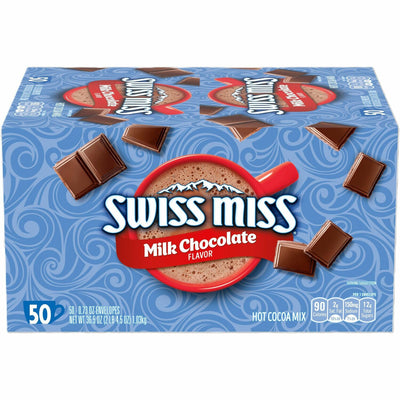 ConAgra Foods Swiss Miss Hot Chocolate Mix, 50 / Box, SWM47491