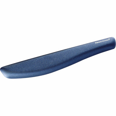 Fellowes PlushTouch Microban Keyboard Wrist Rest, Blue, FEL9287401