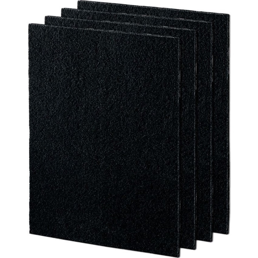 Fellowes AeraMax 290/300/DX95 Air Purifiers Carbon Filters, 12.4" x 16.1", Black, 4 / Pack, FEL9324201